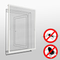 Miniatyrbillede 2 af 5: tectake Insektnet til vindue - 100 x 120 cm White