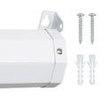 Miniatyrbillede 5 af 5: tectake Projektorlærred HDTV - 152 x 152 cm 152 x 152 cm White