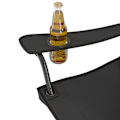 Miniatyrbillede 7 af 11: tectake 2 Campingstole Gil -  sort Black