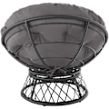 Miniatyrbillede 4 af 10: tectake Polyrattan havestol Gargano -  sort Black