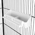Miniatyrbillede 3 af 10: tectake Fuglebur 131cm Graphite grey