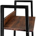 Miniatyrbillede 6 af 9: tectake Stigereol - 35,5 x 31,5 x 170,5 cm Dark brown