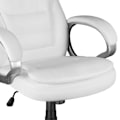 Miniatyrbillede 6 af 11: tectake Kontorstol Sulo -  hvid White