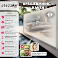 Miniatyrbillede 2 af 10: tectake Læhegn i aluminium og polyester - 180 x 300 cm Beige