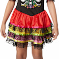 Miniatyrbillede 6 af 8: tectake Mexicansk Halloween børnekostume MultiColor 128 (7-8y)