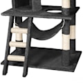 Miniatyrbillede 11 af 11: tectake Kradsetræ Stokeley -  sort Black
