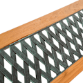 Miniatyrbillede 7 af 7: tectake Havebænk Tamara 128x51x73cm Brown