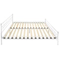 Miniatyrbillede 2 af 6: tectake Sengeramme med lameller - 200 x 140 cm White one size