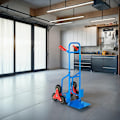 Miniatyrbillede 3 af 8: tectake Sækkevogn til trappe 100 kg. Blue