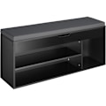 Miniatyrbillede 1 af 7: tectake Skoreol Natalya 104x30x49cm -  sort Black