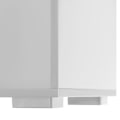 Miniatyrbillede 6 af 7: tectake Bogreol Lexi 5 rum 60x30x190cm -  hvid White