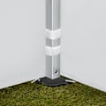 Miniatyrbillede 5 af 11: tectake Easy up pavillon Olivia 3x3 m med 2 sidestykker -  hvid White