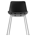 Miniatyrbillede 10 af 11: tectake Stol Mawe, ergonomisk, 120 kg -  sort/krom sort/krom