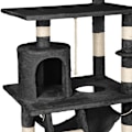 Miniatyrbillede 10 af 11: tectake Kradsetræ Stokeley -  sort Black