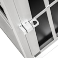 Miniatyrbillede 7 af 9: tectake Hundebur single med lige bagvæg - 54 x 69 x 50 cm 54 x 69 x 50 cm Black