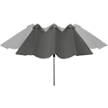 Miniatyrbillede 5 af 11: tectake Parasol Silia 460x270cm -  grå Grey