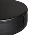 Miniatyrbillede 4 af 6: tectake Taburet med hjul -  sort Black