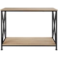 Miniatyrbillede 3 af 10: tectake Sidebord Tacoma 100x35x80,5cm -  Industrielt lyst træ, egetræ Sonoma Light brown