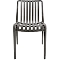 Miniatyrbillede 5 af 11: Havestole Alcudia, vejrbestandige, stabelbare - anthrazit,Sæt med 2 stk. Graphite grey