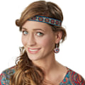 Miniatyrbillede 4 af 7: tectake Hippie Girl Harmony kostume MultiColor M