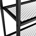 Miniatyrbillede 7 af 8: tectake Sidebord Bristol -  Industrielt mørkt træ, rustikt Dark brown