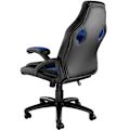 Miniatyrbillede 5 af 10: tectake Gamerstol Mike -  sort/blå Blue