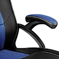 Miniatyrbillede 10 af 10: tectake Gamerstol Mike -  sort/blå Blue