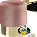 Miniatyrbillede 1 af 7: tectake Skammel Sarina med opbevaringsplads -  lyserød Light pink