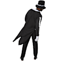 Miniatyrbillede 3 af 11: tectake Halloween cool gentleman kostume White XL