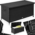 Miniatyrbillede 1 af 11: tectake Hyndeboks Kiruna, 270l -  sort Black