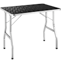 Miniatyrbillede 4 af 10: tectake Trimmebord med H-galge Silver