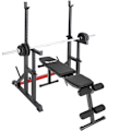 Miniatyrbillede 2 af 11: tectake Squat rack Creed Black