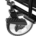 Miniatyrbillede 9 af 11: tectake Trækvogn foldbar Leon, bæreevne 80 kg -  sort Black