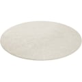 Miniatyrbillede 6 af 11: Kortluvet tæppe Soft Zone - creme,Ø 120 cm Cream