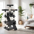Miniatyrbillede 8 af 9: tectake Kradsetræ Barney -  sort Black