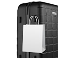Miniatyrbillede 8 af 10: tectake Kuffertsæt 3-dele hardcase -  sort Black one size