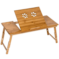 Miniatyrbillede 1 af 9: tectake Sengebord 72x35x26 cm Brown