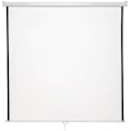 Miniatyrbillede 1 af 5: tectake Projektorlærred HDTV - 152 x 152 cm 152 x 152 cm White