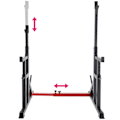 Miniatyrbillede 4 af 11: tectake Squat rack Creed Black