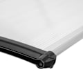 Miniatyrbillede 7 af 11: tectake Baldakin transparent - 120 cm 120 cm Transparent