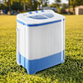 Miniatyrbillede 3 af 11: tectake Mini vaskemaskine med 4,5 kg. vask og 3,5 kg. centrifugering White