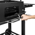 Miniatyrbillede 7 af 11: tectake Trækulsgrill Florian Black