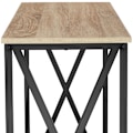 Miniatyrbillede 8 af 10: tectake Sidebord Tacoma 100x35x80,5cm -  Industrielt lyst træ, egetræ Sonoma Light brown