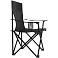 Miniatyrbillede 6 af 11: tectake 2 Campingstole Gil -  sort Black