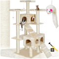 Miniatyrbillede 8 af 11: tectake Kradsetræ Karl -  beige Beige