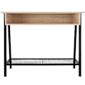 Miniatyrbillede 6 af 9: tectake Konsolbord Tralee 100x35x80,5cm -  Industrielt lyst træ, egetræ Sonoma Light brown