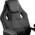 Miniatyrbillede 7 af 10: tectake Gamerstol Mike -  sort Black