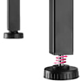 Miniatyrbillede 9 af 10: tectake Newcastle stigereol 57,5 x 35,5 x 139 cm -  Industrielt mørkt træ, rustikt Dark brown