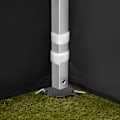 Miniatyrbillede 6 af 11: tectake Easy up pavillon Viola 3x6 m med 4 sidestykker -  sort Black