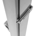 Miniatyrbillede 8 af 10: tectake Læhegn i aluminium og polyester - 160 x 300 cm Grey